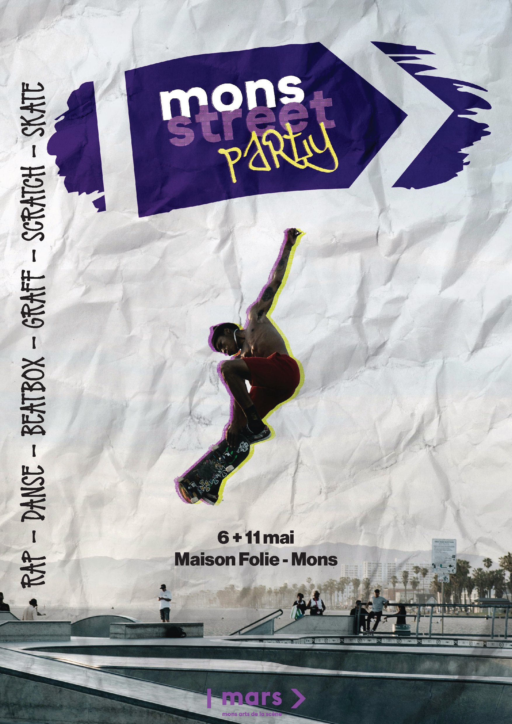 Mons Street Party — Affiche